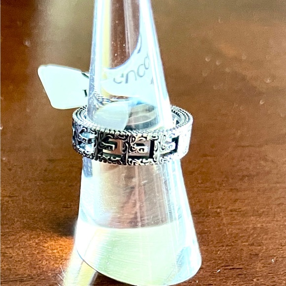 Gucci NWT G Cube Ring Sterling Silver Sz 6 3/4 - Picture 14 of 16